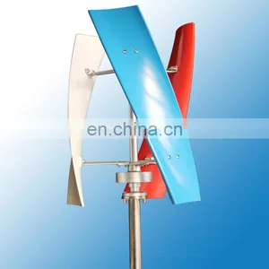 Customizable Color 500W 800W 12V/24V/48V Vertical Axis Wind Turbine Wind Power System Generador Eolico Vertical thumbnail-2