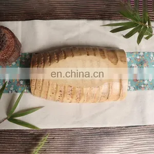 Nordic Geomantic Natural Rustic Wooden Tray Food Fruit Plate Simple Modern Living Home Luxury Dry Bamboo Root Wooden Fruit Dish thumbnail-4