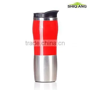 420ml Double Wall Stainless Steel Travel Thermal Mug thumbnail-1