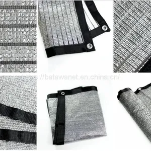 Plain Sun 75% Monofilament Horticultural Cooling Car Cover Aluminet Wave Sun Shade Net thumbnail-2