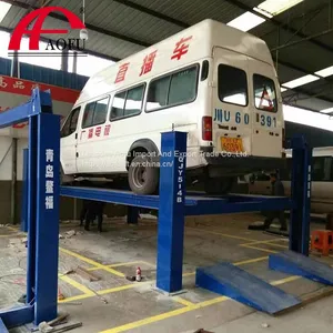 Hydraulic Four Post Car Lift thumbnail-4
