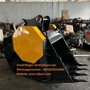 Demolition Crusher Excavator Attachment Crushing Bucket thumbnail-1