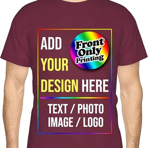 Personalized T-Shirt Custom Design Your Own Tee With Text Image Logo Photo thumbnail-1