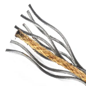 Factory Price Wholesale Steel Wire Rope High Strength, High Toughness, High Wear Resistance, thumbnail-2