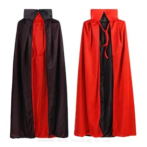 Custom Hooded Vampire Cloaks - Medieval Style for Party Wizard Witch Cosplay thumbnail-1
