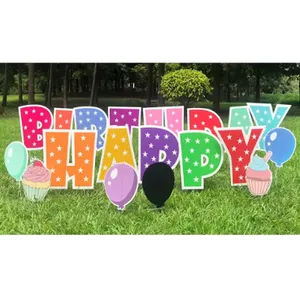 Reusable Corrugated Plastic Display Panels – Ideal for Birthday, Lawn & Event Signs thumbnail-5
