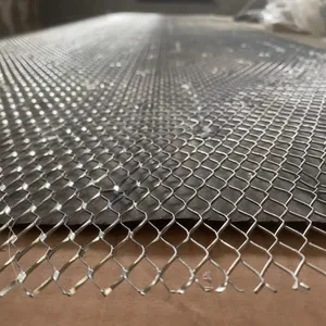 27*97 Inch Modern Flat Expanded Metal Lath Panels Durable Carbon Steel Diamond Lath for Commercial Building Stucco Wall Floor thumbnail-5