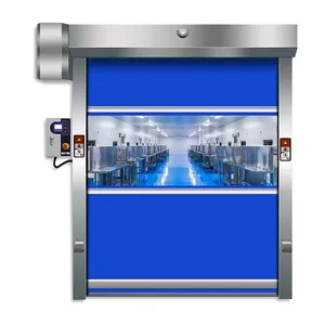 Auto Fast Rolling Door, Windproof & Durable With Infrared Safety thumbnail-2