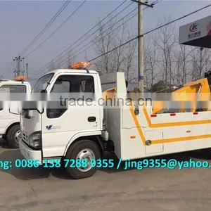 LHD 4x2 Small Road Wrecker Tow Trucks 3-5T for Sale thumbnail-2