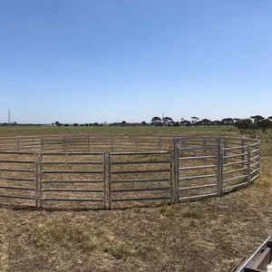 Wholesale Bulk Livestock Farm Cattle Sheep Horse Panels / Cattle Yard Panels thumbnail-1