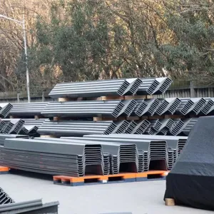 Plastic Seawall Retaining Wall No Steel Sheet Pile PVC Sheet Pile Vinyl Sheet Piling for Flood and Erosion Control thumbnail-6