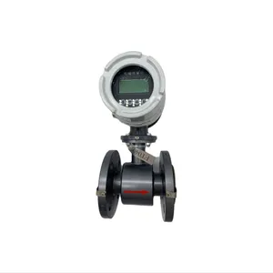 Factory Direct Faraday-type DN15 Magnetic Flow Meter 4-20ma Rs485 Hart Electromagnetic Flowmeter for Liquids ,pastes ,slurries thumbnail-1