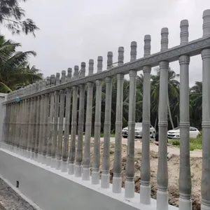 Cement Bamboo - Jointed Guardrails, Vase - Shaped Column Railings, Roman Column Enclosing Railings for Courtyard Walls, Strong and Wear - Resistant thumbnail-4