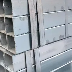 Hot-dip Galvanized Square Steel Pipe＆Steel Pipe & Tube，Q235B, Q355B, SS400, ST37, ST52 thumbnail-1