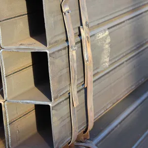 Professional Factory Carbon Steel Pipe 5.8 Meter Welded Steel Pipe Erw Black Square Steel Pipe thumbnail-4