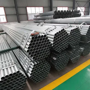 Pre Galvanized Tube Scaffolding Green House Round Hot Dipped Galvanized Steel Pipe For Building Steel Tube thumbnail-4