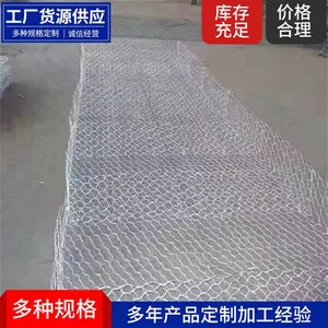 Lianqi Network Industry 2*1*0.3 Double Partition Twisted Weaving Riverbank and Riverbed Bottom Protection and Renovation Reno Mattress thumbnail-2