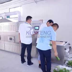 Industrial Yellow Mealworm Crayfish Spices Lotus Leaves Microwave Sterilization and Drying Machine thumbnail-5