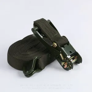 Factory Price Adjustable Ratchet Tie Down With 5000kg Capacity Secure for Daily & Emergency Use Customized Available With or Without Hooks BOLI thumbnail-1