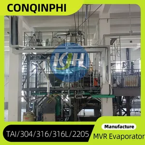 Double-effect MVR Evaporator System With Mill Test Report and 1-Year Warranty thumbnail-4
