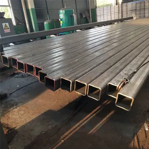 Mingshang Brand Square Hollow Thick Wall ASTM Carbon Steel Pipe API GS Certified Black Hot Rolled Structure Bending Cutting thumbnail-5