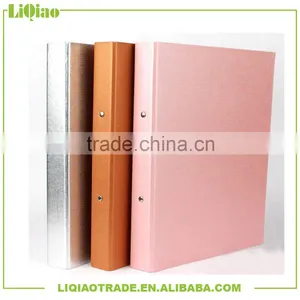 A4 Colorful Cover Ring Binder Pvc pp thumbnail-1