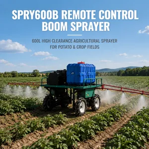 Agriculture Robot Sprayer Machine 600L Remote Control Boom Sprayer With 70V Generator Gasoline Engine thumbnail-1