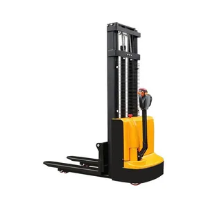 China FuLL Electric Stacker Equipment Walkie Electric Stacker 2tons 3tons 1.6m -5m Good Price Forklift on Sale thumbnail-1