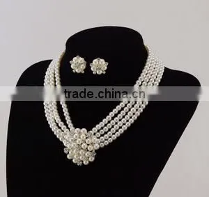 2015 Fashion Freshwater Pearl Necklace Jewelry Set Quality Choice thumbnail-3