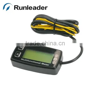 Multifunction Meter for Motorcycle for Gasoline Engine for 2/4 Stroke Engine Rpm Meter Temp Meter for Parajet Jet Ski Paramotor thumbnail-3