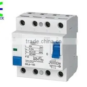 Circuit Breaker for DIN Rails,6-100 Residual Current Circuit Breaker(RCCB) thumbnail-2
