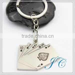 Best Selling Products High Qality Custom Poker Keychain For Promotion Gift thumbnail-1