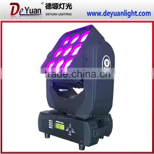 9PCS 12W Led Moving Head Matrix Beam Led Stage Light thumbnail-3