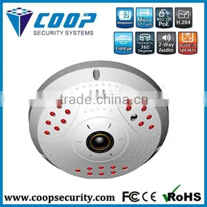 Home Ceilling Mounted High Resolution Fisheyes Camera 3mp IP Camera PTZ Fixed Lens Security Fisheyes Montoring Camera thumbnail-1