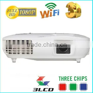 Payment Asia China 3LCD 3LED 5000lumens 1080p Full hd Short Throw Projector/daylight Projector Led 5000 Lumens thumbnail-1