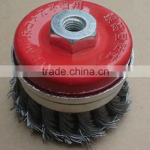 Twisted Wire Cup Brush With Ring for Japan Market thumbnail-1