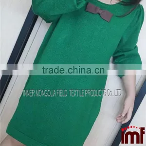 Cashmere Baby Tricot Knit Dress thumbnail-1