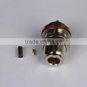 N Female Waterproof RF Coaxial Cable Connectors thumbnail-1