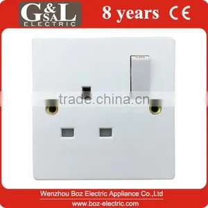 Bakelite,BS,1G+ 13A Wall Switch Socket thumbnail-1