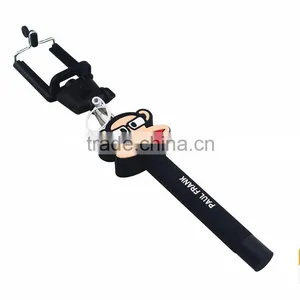 Newest Colorful Cute Silicon Cheap Monopod Selfie Stic thumbnail-5