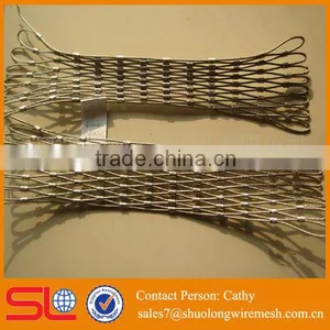Architecture Cladding Rope Mesh Exterior Cladding Decorative For Hebei Shuolong thumbnail-1