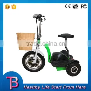 500w Folding Three Wheel Electric Scooter for Adult Supplier's Choice thumbnail-1