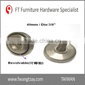 40 mm Heavy Duty Adjustable Stainless Steel Glide thumbnail-1