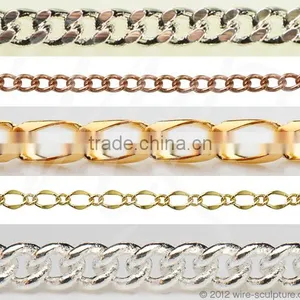 Hot Sell 2014 New Machines Top Precision CNC Automatic Curb Chain Making Machine With Laser Welder thumbnail-1
