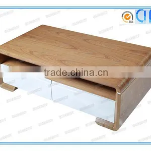 Hot Selling Design MDF Coffee Table With White Drawers 1456A thumbnail-1