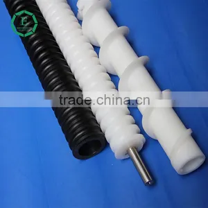 Guangzhou Factory CNC Machined Plastic Uhmwpe Conveyor Screw thumbnail-2