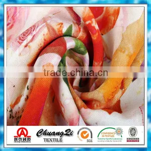Flower Print Denim Fabric Wholesale thumbnail-1