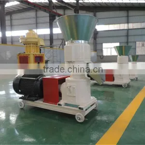 New Design Economical Flat Die Pellet Machine for Wood Use thumbnail-2