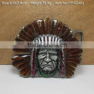 30mm Western Plate Buckle for Belt ZINC ALLOY Knife Belt Buckle Manufacturer thumbnail-1