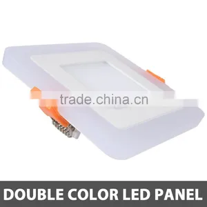 Two Colors Square Changeble LED Panel Lights thumbnail-2